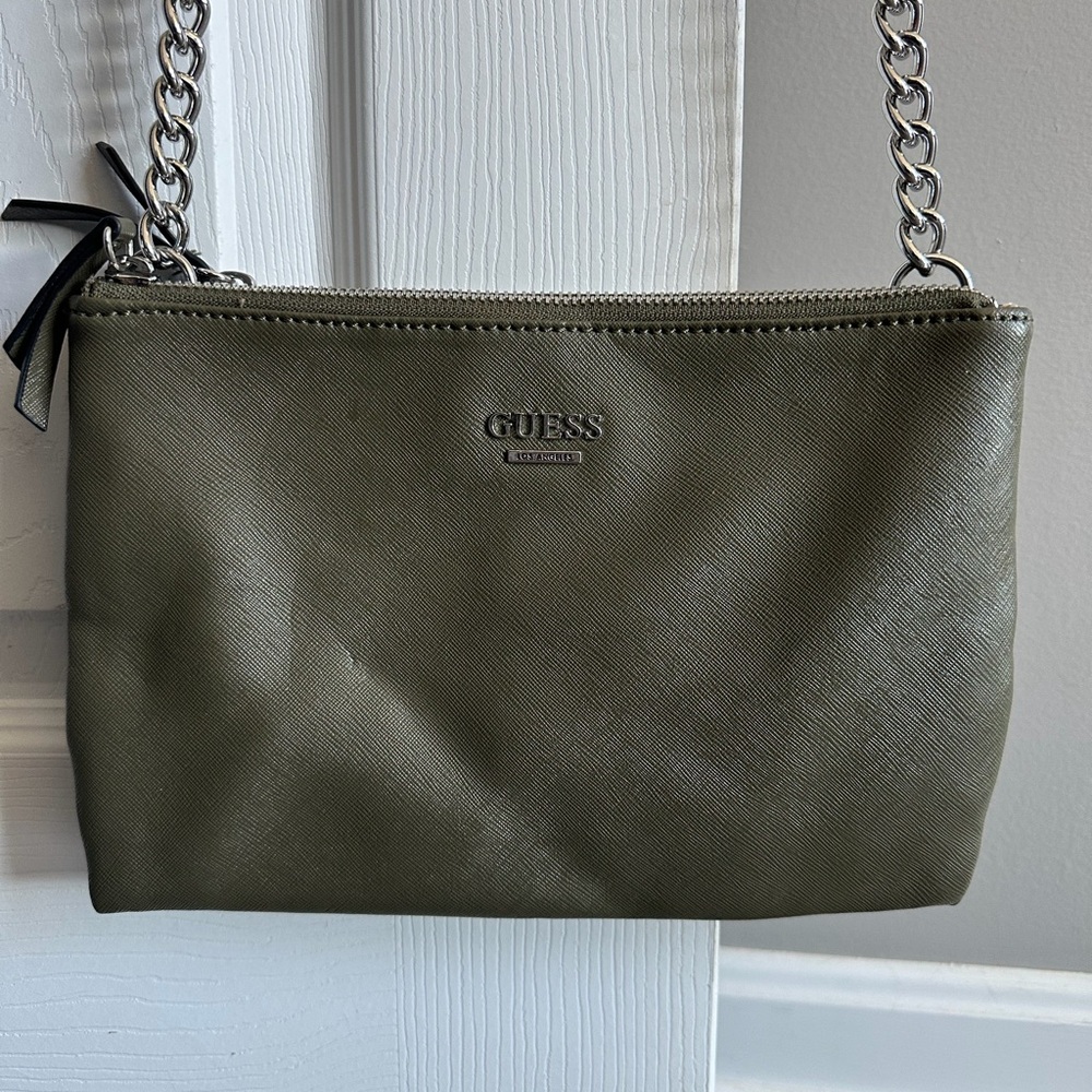 GUESS Sage Crossbody Bag with Chain Strap
